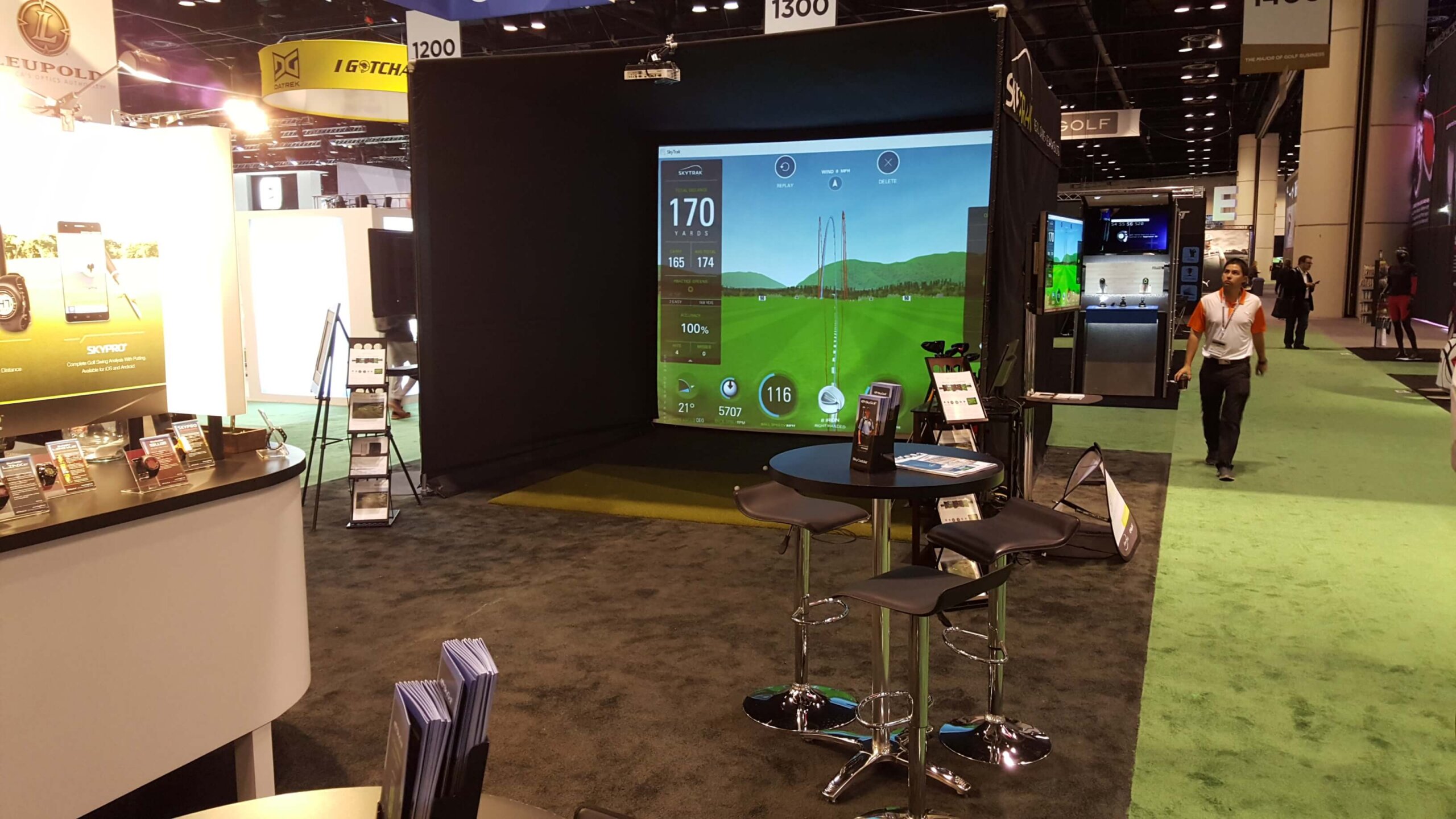 SkyTrak Golf Simulator Enclosure