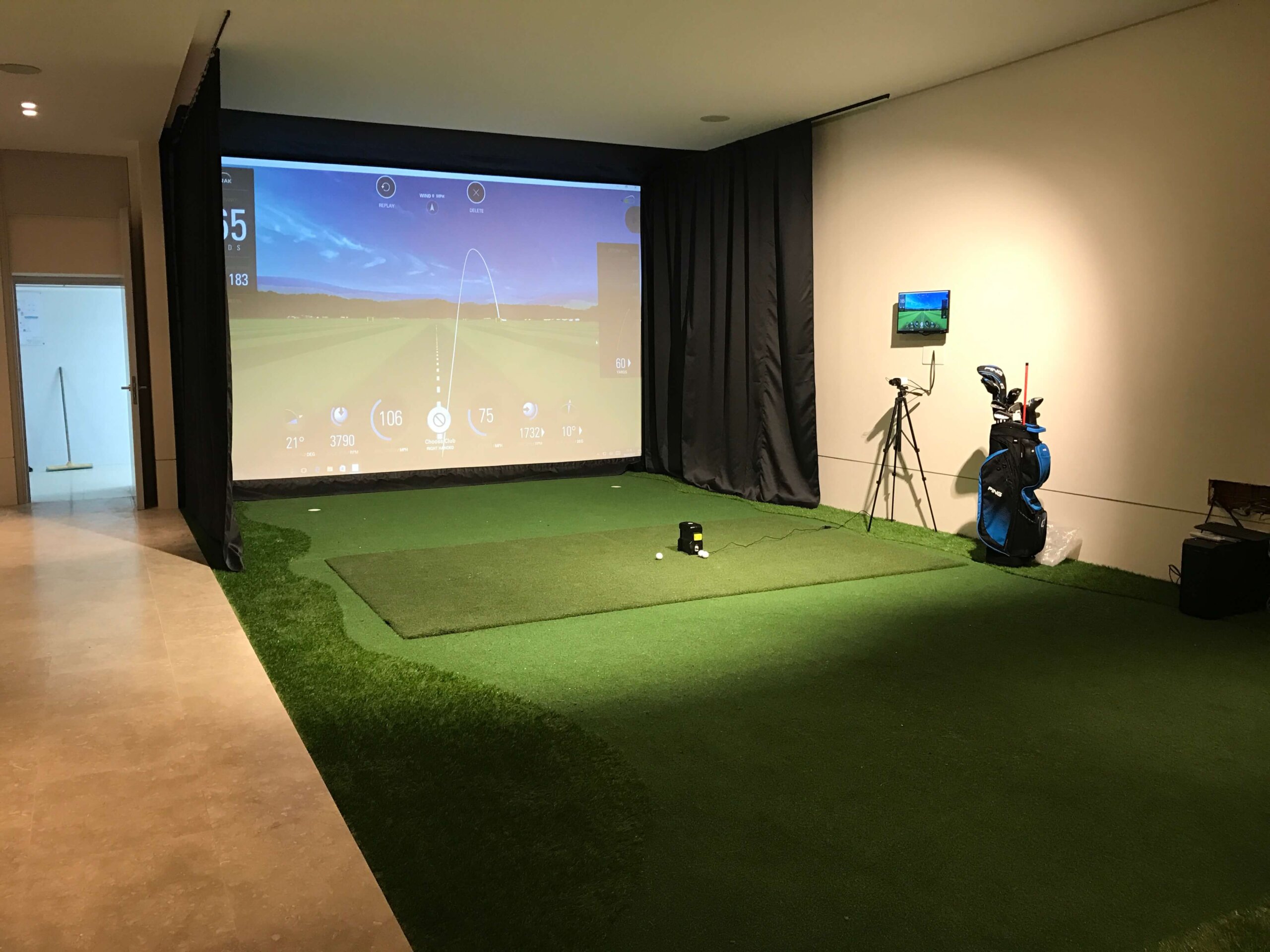 SkyTrak Golf Simulator